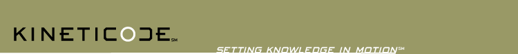 Kineticode. Setting Knowledge in Motion.